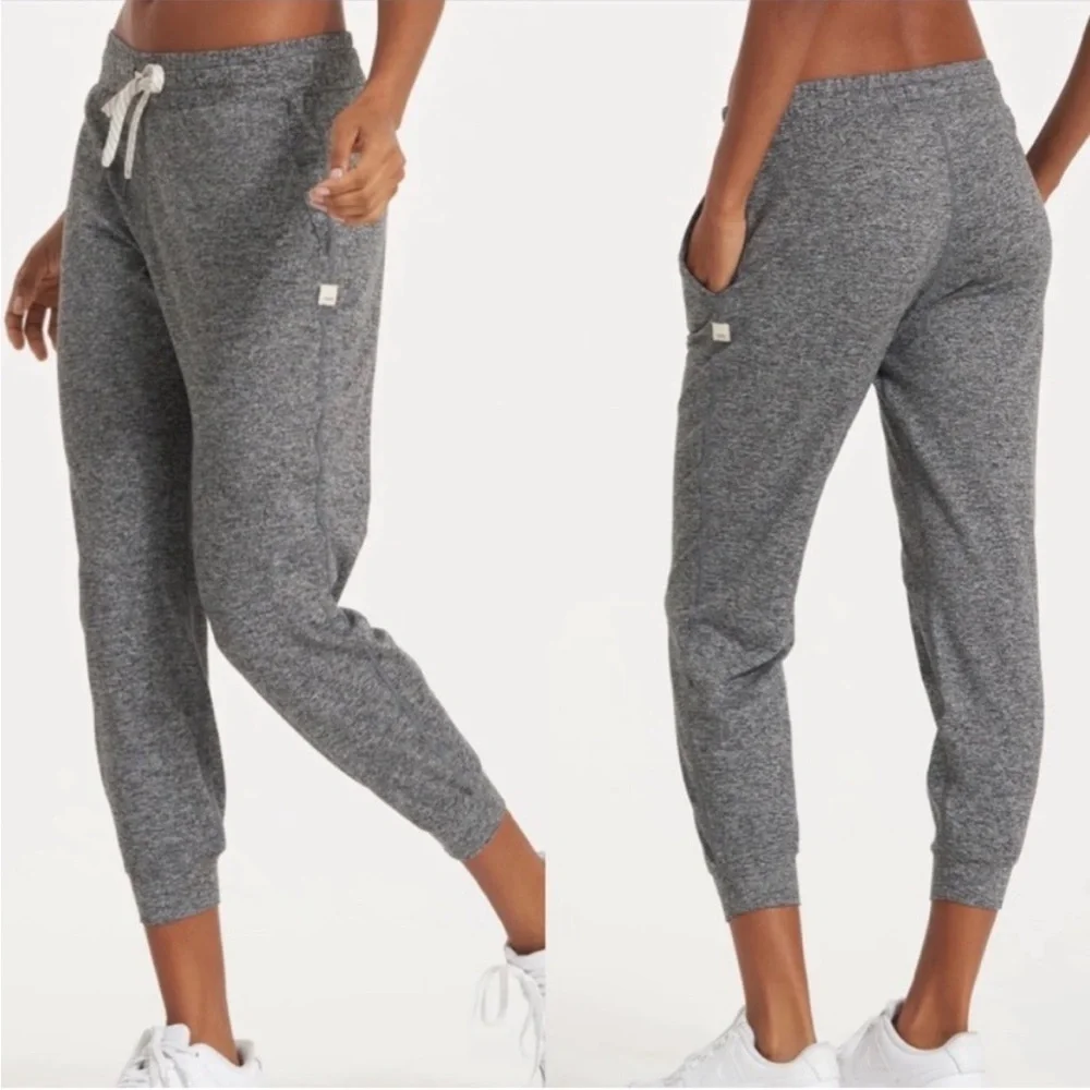 Vuori Heather Gray Women's Joggers - Picture 2 of 8